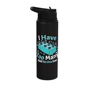 Tengo demasiados dijeron que nadie construyó constructor de ladrillos Stainless Steel Insulated Water Bottle