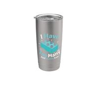 Tengo demasiados dijeron que nadie construyó constructor de ladrillos Vaso térmico de acero inoxidable de doble pared