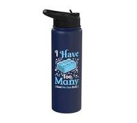 Tengo demasiados dijeron que nadie nunca constructor de bloques de construcción Stainless Steel Insulated Water Bottle