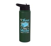 Tengo demasiados dijeron que nadie nunca constructor de bloques de construcción Stainless Steel Insulated Water Bottle