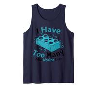 Tengo demasiados dijeron Que no Hay un Constructor de Ladrillos de construcción de Bloques Camiseta sin Mangas