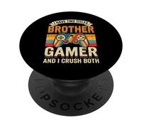 Tengo Dos títulos: Brother & Gamer PopSockets PopGrip Adhesivo