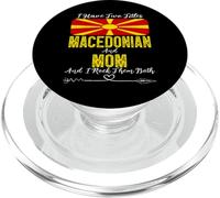 Tengo Dos títulos: Macedonian y Mom Macedonia PopSockets PopGrip para MagSafe