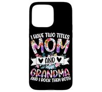 Tengo Dos Títulos Mamá Y La Abuela Y Yo Los Rock Ambos Carcasa para iPhone 15 Pro MAX