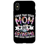 Tengo Dos Títulos Mamá Y La Abuela Y Yo Los Rock Ambos Carcasa para iPhone X/XS