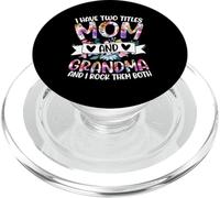 Tengo Dos Títulos Mamá Y La Abuela Y Yo Los Rock Ambos PopSockets PopGrip para MagSafe