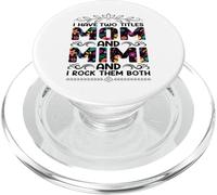 Tengo Dos Títulos Mamá Y Mimi Día de la Madre Madre Madre Sayin PopSockets PopGrip para MagSafe
