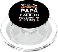 Tengo Dos títulos Papa y Abuelo y me encantan los Dos PopSockets PopGrip para MagSafe