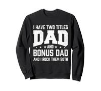 Tengo Dos títulos papá y papá Extra y yo rockeo Ambos Sudadera