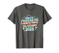 Tengo El Cuerpazo del Verano 2025 | Frase Divertida Hombre Camiseta, Hombre, Asfalto, XXL