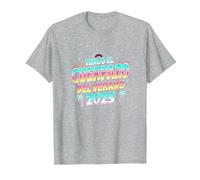 Tengo El Cuerpazo del Verano 2025 | Frase Divertida Hombre Camiseta, Hombre, Gris Jaspeado, M