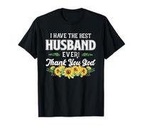 Tengo el mejor marido nunca gracias a Dios Camiseta
