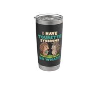 Tengo el síndrome de Tourette y qué Vaso térmico de acero inoxidable de doble pared
