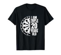 Tengo el triple de 20 años - Chiste de dardos Camiseta