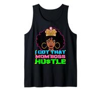 Tengo Ese ajetreo de mamá Jefe Melanin Queen Empresario Camiseta sin Mangas