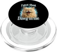 Tengo Ese Dawg en mí Gato Camisa Divertido Enojado Tabby PopSockets PopGrip para MagSafe