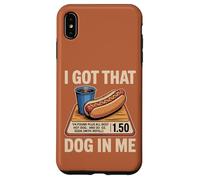 Tengo Ese Perro Dentro de mí, Gracioso Perrito Caliente, me Encanta la Comida rápida Carcasa para iPhone XS MAX