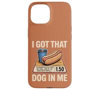 Tengo Ese Perro Dentro de mí, Gracioso Perrito Caliente, me Encanta la Comida rápida Carcasa para iPhone 15