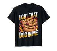 Tengo Ese Perro en mí Hot Dog Meme Humor Divertido Camiseta