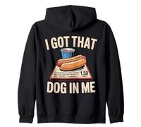 Tengo Ese Perro en mí, me Encanta la Comida para Salchichas, Divertida Sudadera con Capucha