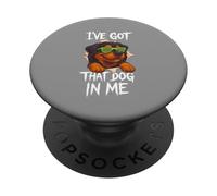Tengo Ese Perro en mí Meme Gracioso Rottweiler PopSockets PopGrip Adhesivo