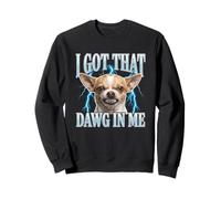 Tengo Ese tío en mí - Funny Attitude, Amante de los Perros, Chihuahua Sudadera