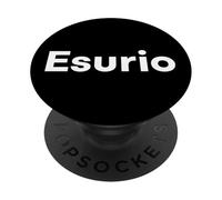 Tengo Hambre Divertida Palabra Latina PopSockets PopGrip Adhesivo