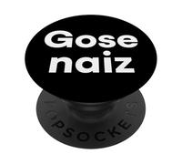 Tengo Hambre Divertida Palabra Vasca PopSockets PopGrip Adhesivo