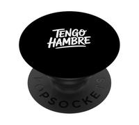 Tengo Hambre Divertido Español Dicho Sarcástico Hambriento PopSockets PopGrip Adhesivo