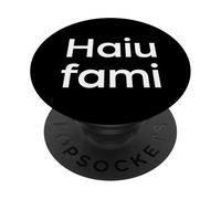 Tengo Hambre. Palabra Divertida siciliana PopSockets PopGrip Adhesivo