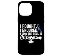 Tengo la Campana en celebración Blue Ribbon Cáncer de Colon Carcasa para iPhone 13 Pro MAX