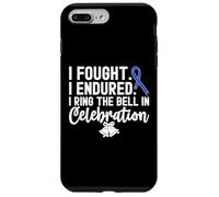 Tengo la Campana en celebración Blue Ribbon Cáncer de Colon Carcasa para iPhone 7 Plus/8 Plus