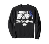 Tengo la Campana en celebración Blue Ribbon Cáncer de Colon Sudadera