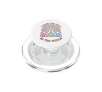 Tengo la Mejor mamá del Mundo Día de la Madre para niños PopSockets PopGrip para MagSafe