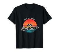 Tengo la mente puesta en Summer Good Vibes Summertime Camiseta