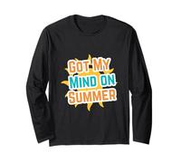 Tengo la mente puesta en Summer Good Vibes Summertime Manga Larga