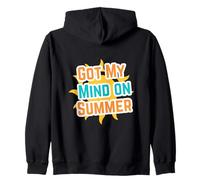Tengo la mente puesta en Summer Good Vibes Summertime Sudadera con Capucha