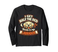 Tengo la Mitad de la Cama Gracias a mi Labrador Manga Larga