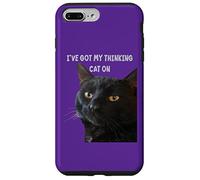 Tengo mi gato pensante en una divertida cita de juego de palabras Carcasa para iPhone 7 Plus/8 Plus