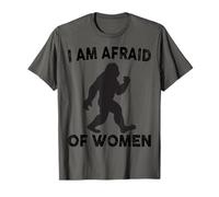 Tengo miedo de las mujeres Bigfoot divertido Camiseta