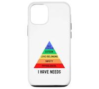 Tengo necesidades | Jerarquía de necesidades de Maslow | Psicología Carcasa para iPhone 12/12 Pro