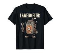 Tengo No Filtro Divertido HVAC Horno Humor Calefacción Tecnología Camiseta