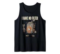 Tengo No Filtro Divertido HVAC Horno Humor Calefacción Tecnología Camiseta sin Mangas