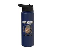 Tengo No Filtro Divertido HVAC Horno Humor Calefacción Tecnología Stainless Steel Insulated Water Bottle