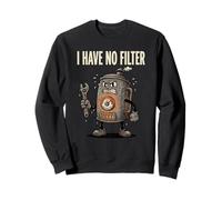 Tengo No Filtro Divertido HVAC Horno Humor Calefacción Tecnología Sudadera