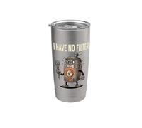 Tengo No Filtro Divertido HVAC Horno Humor Calefacción Tecnología Vaso térmico de acero inoxidable de doble pared
