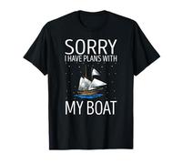 Tengo Planes con Mi Barco Este Fin Navegar en Soledad Camiseta