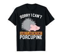 Tengo Planes con mis puercoespines roedor espinoso Animal Camiseta