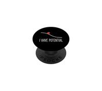 Tengo potencial Divertido Física Ciencia Humor Fórmula energética PopSockets PopGrip Adhesivo