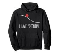 Tengo potencial Divertido Física Ciencia Humor Fórmula energética Sudadera con Capucha